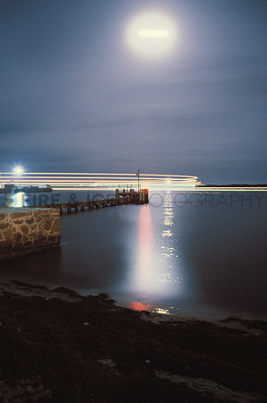 Ferry Light Trails, Woods Hole