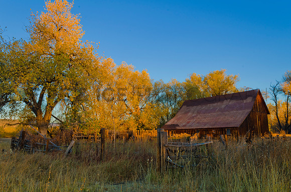 Boulder Barn Sunrise